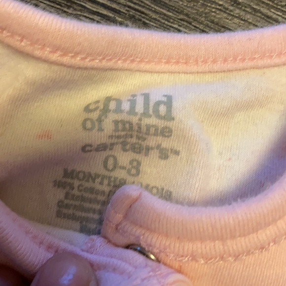 Four one piece baby girl jumpers - Picture 3 of 5